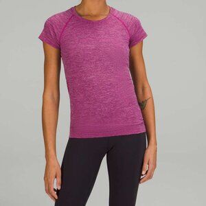 Lululemon Swiftly Tech Short Sleeve Shirt 2.0 In Wee Are From Space Sonic Size 8